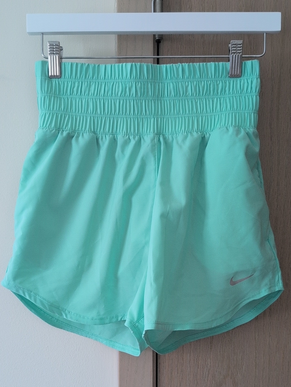 Nike Mint Elastic-Waist Athletic Shorts - Size S | Summer Sport Running Walking